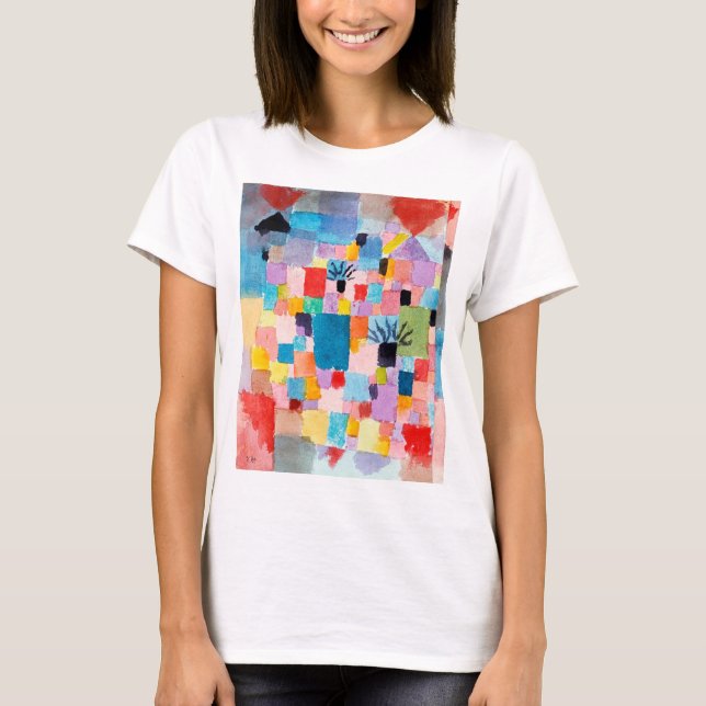 Camiseta Jardín Tunecino, Klee (Anverso)