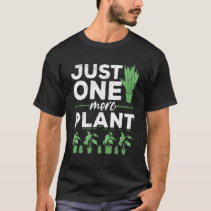 Camiseta Jardín Urbano de Plantas Hogares Sólo Una Planta M