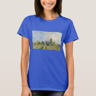 Camiseta Jardín vegetal de Montmartre por Vincent van Gogh
