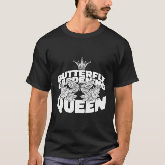 Camiseta Jardiner Planta Jardín Flores Jardinería Butterfli