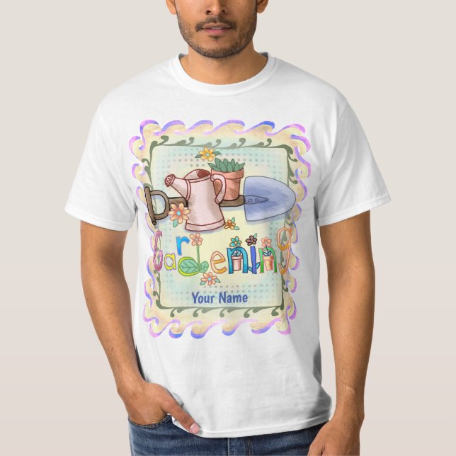 Camiseta Jardinería (Anverso)