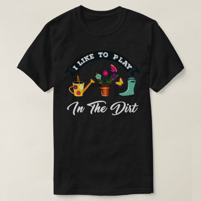 Camiseta Jardinería 2 (Diseño del anverso)