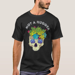 Camiseta Jardinería 4\Cactus Calavera No Es Un Abrazo Cactu