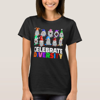 Camiseta Jardinería 4\Celebrar la Diversidad Gnomo de Jardí