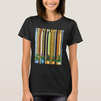 Camiseta Jardinería 4\Esposo Loco del Tipo de las Plantas
