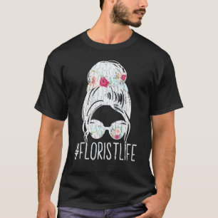 Camiseta Jardinería 4\Florista Vida Flores Plantas Jardiner