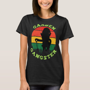 Camiseta Jardinería 4\Gangster de jardín Retro Vintage Jard