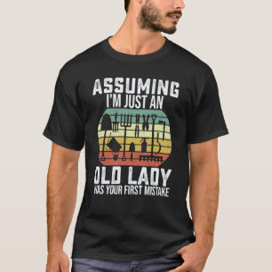 Camiseta Jardinería 4\Jardín Asumiendo Que Soy Solo Una Anc