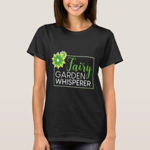 Camiseta Jardinería 4\Jardín de Hadas Susurrador Jardinería