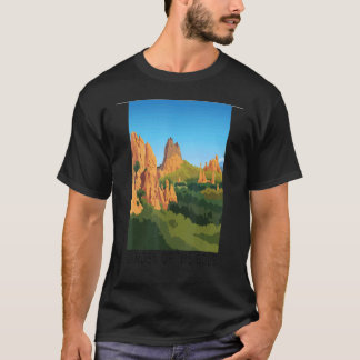 Camiseta Jardinería 4\Jardín De Los Dioses Colorado Springs