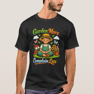 Camiseta Jardinería 4\Jardín Quejate Menos Kawaii Garde