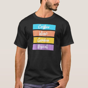 Camiseta Jardinería 4\Jardín Repetición Jardinería Vida Amo