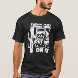 Camiseta Jardinería 4\Jardinería Cactus Dedo Broma Desiert
