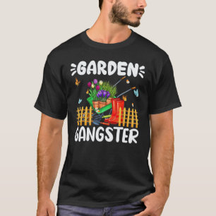 Camiseta Jardinería 4\Jardinería Gángster para Jardinero