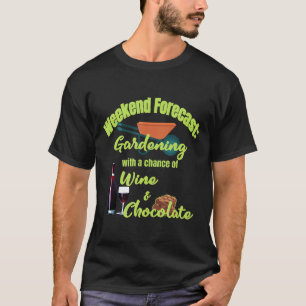 Camiseta Jardinería 4\Jardinería Y Vino S Amp Chocolate Gar