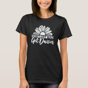 Camiseta Jardinería 4\No te enfades, consigue margaritas   