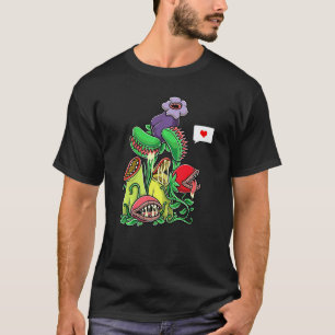 Camiseta Jardinería 4\Planta Carnívora Trampa de Venus Jar