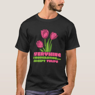 Camiseta Jardinería 4\Tulipán divertido Jardinería  Jardín 