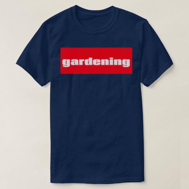 Camiseta Jardinería 7 (Diseño del anverso)