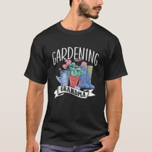 Camiseta Jardinería Abuela Gardener Granny Garden Grandmoth