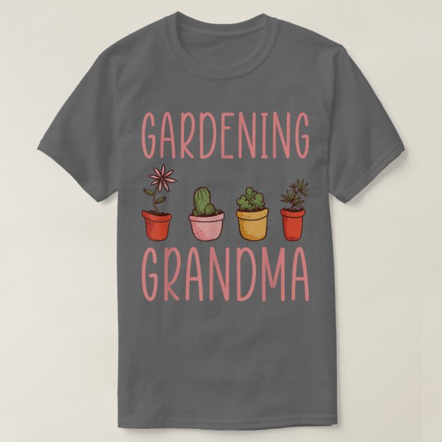 Camiseta Jardinería Abuela Shirt Flower Garden Abuela T-Sh (Diseño del anverso)