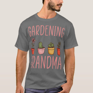 Camiseta Jardinería Abuela Shirt Flower Garden Abuela T-Sh