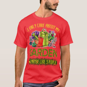 Camiseta Jardinería Cute Flower Gardening Suministros Jardí