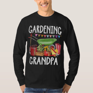 Camiseta Jardinería Cute Gardener Abuelo Vegetable Gardener