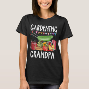 Camiseta Jardinería Cute Gardener Abuelo Vegetable Gardener