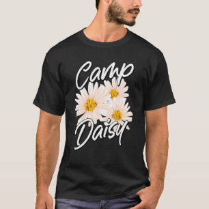 Camiseta Jardinería Daisy Jardinero Botánico Flores Campame