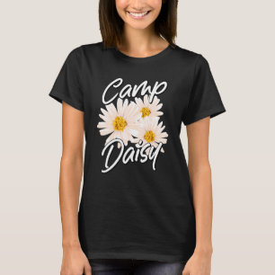 Camiseta Jardinería Daisy Jardinero Botánico Flores Campame