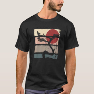 Camiseta Jardinería de Arte Japonés Budista Zen Japón Retro