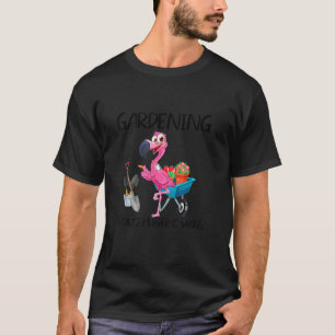Camiseta Jardinería de Flamencos Porque el Asesinato es Inc