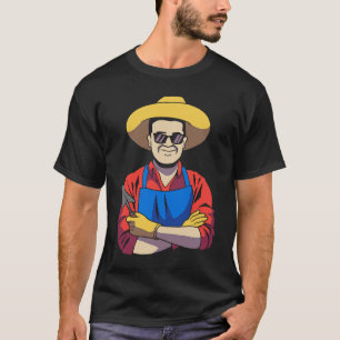 Camiseta Jardinería de granjeros de huertos de huertos Jard