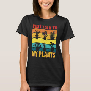 Camiseta Jardinería de jardín paisajista Sí Discurso w