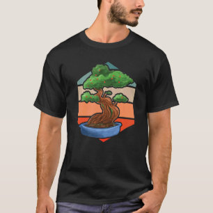Camiseta Jardinería de jardinería japonesa Bonsai Tree