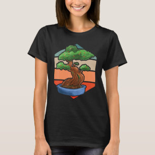 Camiseta Jardinería de jardinería japonesa Bonsai Tree