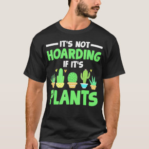 Camiseta Jardinería de plantas de cactus jardinero