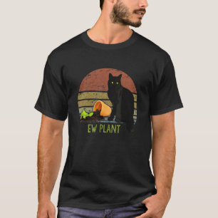 Camiseta Jardinería de plantas suculentas de cactus de gato