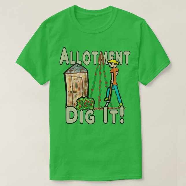 Camiseta Jardinería de reparto (Diseño del anverso)