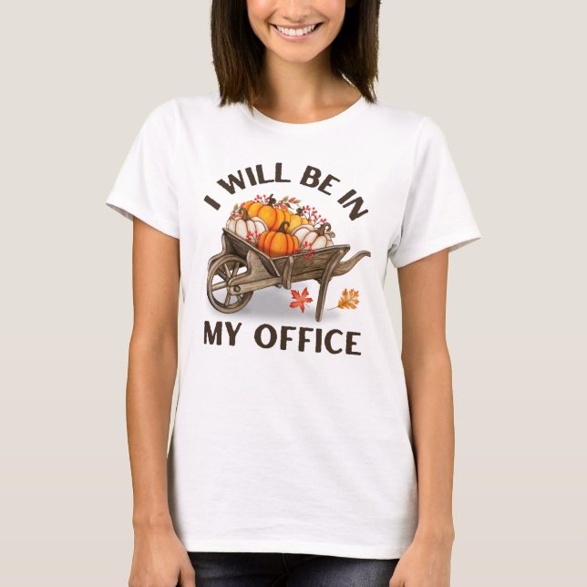 Camiseta Jardinería de temporada de otoño (Anverso)