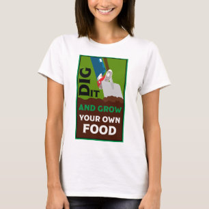 Camiseta Jardinería de verduras de reparto