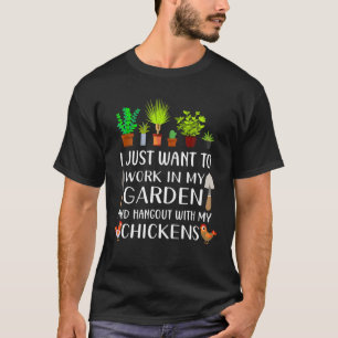 Camiseta Jardinería divertida para hombres mujeres, jardín