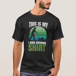 Camiseta Jardinería Este Es Mi Césped Que Hereda El Cuidado