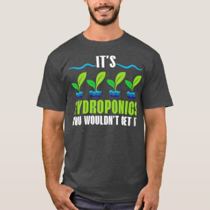 Camiseta Jardinería Horticultura Granja Hidrofónica T