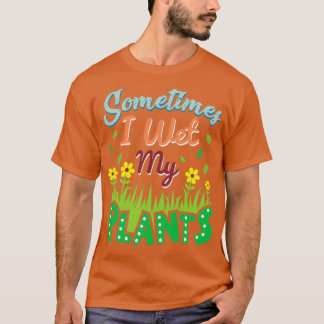 Camiseta Jardinería Jardín Naturaleza Mojé mis plantas 1