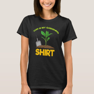 Camiseta Jardinería Jardín Planta Amor Vida es Garde