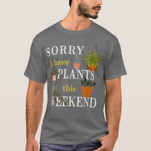 Camiseta Jardinería Jardinería Plantas Vegetales Flor