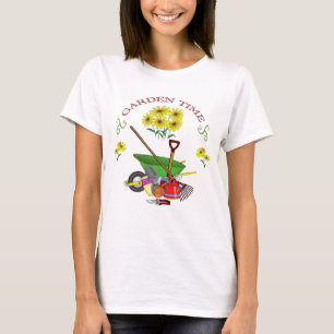 Camiseta Jardinería, Jardinería, temas de jardín