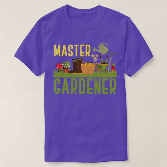 Camiseta Jardinería Maestra (Diseño del anverso)